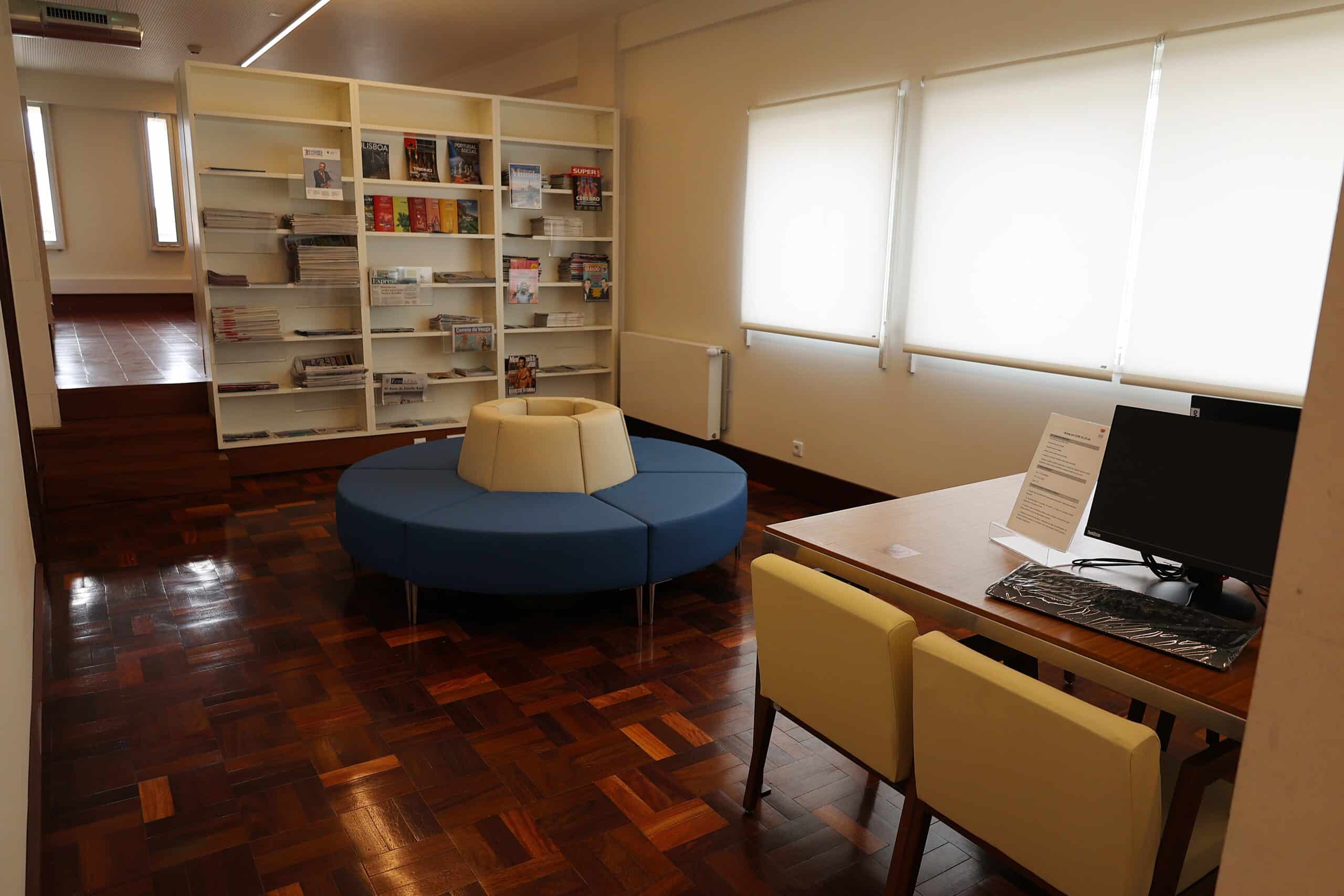 Sala de leitura de publicações periódicas